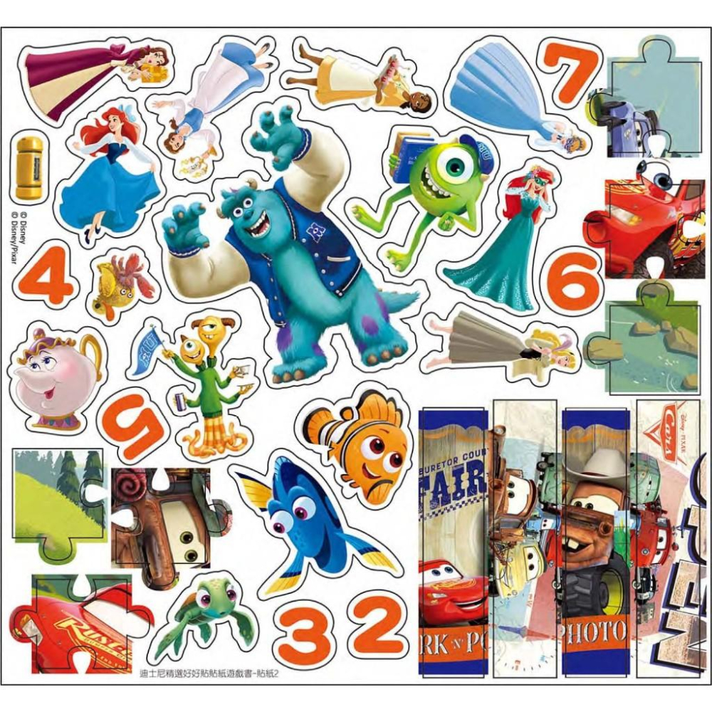 【京甫 | 根華】迪士尼 玩具總動員 冰雪奇緣 皮克迪士尼 怪獸大學 海底總動員 Cars-細節圖5