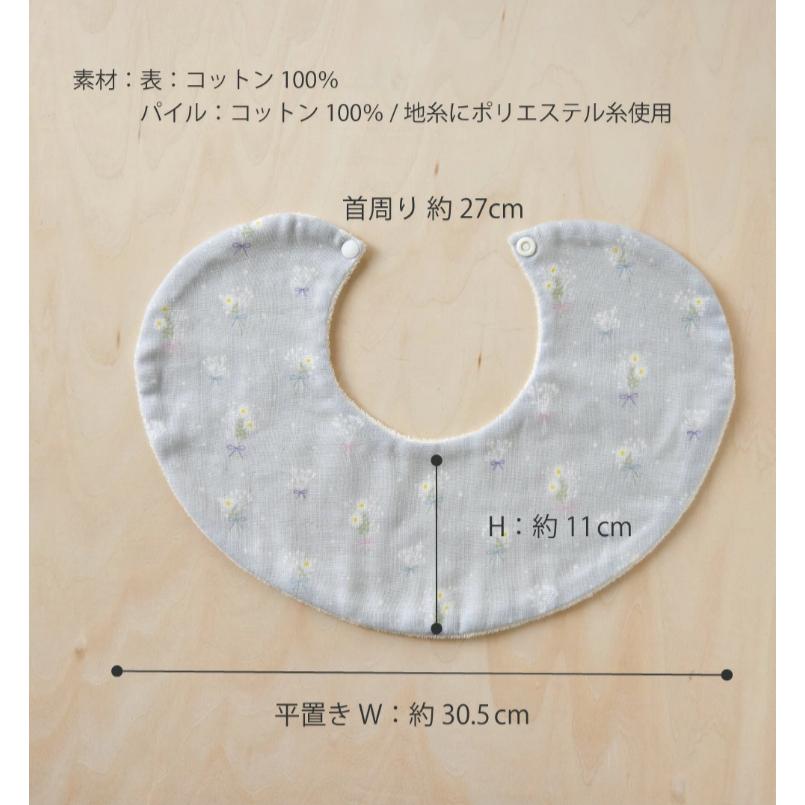 【過年送禮🧧日本製🔴】日本高品質Lien de famille 花語髮帶圍兜禮盒  男寶 女寶 新生兒適用 附發票-細節圖5