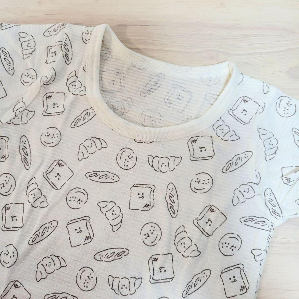 【80cm🍭】日本進口 春夏有機棉ORGANIC COTTON短袖包屁衣 兩件組 吸水速乾 餃子 日本童裝-細節圖3