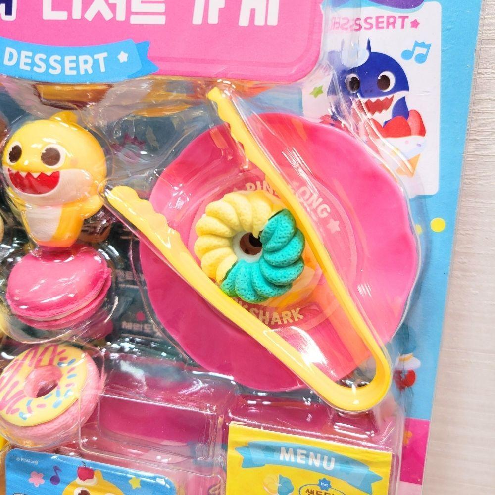 【現貨🍩韓國空運】韓國鯊魚寶寶  Baby Shark 甜甜圈甜點店~🌟韓國玩具 扮家家酒 早教玩具-細節圖5