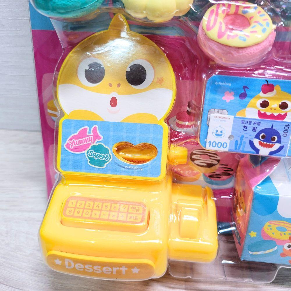 【現貨🍩韓國空運】韓國鯊魚寶寶  Baby Shark 甜甜圈甜點店~🌟韓國玩具 扮家家酒 早教玩具-細節圖7