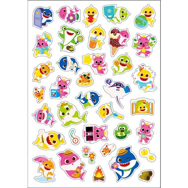 【京甫 | 根華】碰碰狐 磁貼遊樂書─幼幼ABC 鯊魚寶寶 3歲以上-細節圖4