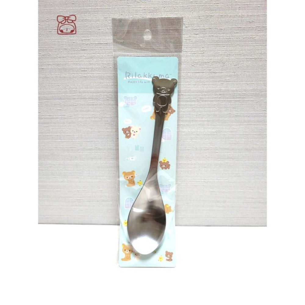 【附發票🍭】日本製🔴拉拉熊 Rilakkuma 不鏽鋼 不銹鋼 湯匙/叉子 M 2選1 餐具-細節圖5