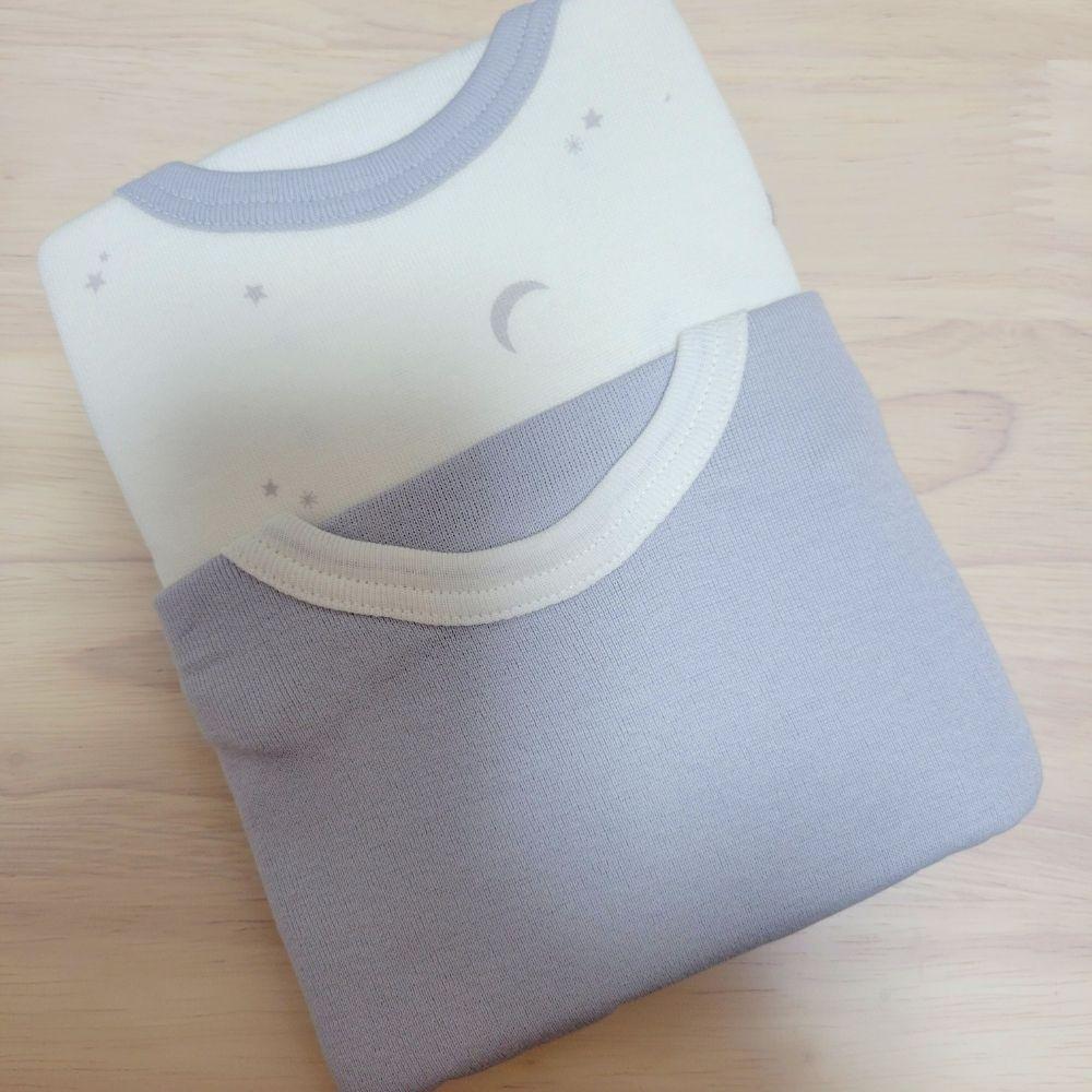 【80cm🍭90cm🍭95cm】日本童裝 通園インナー 短袖上衣 2件組 幼兒園 上學 吸水速乾-細節圖2