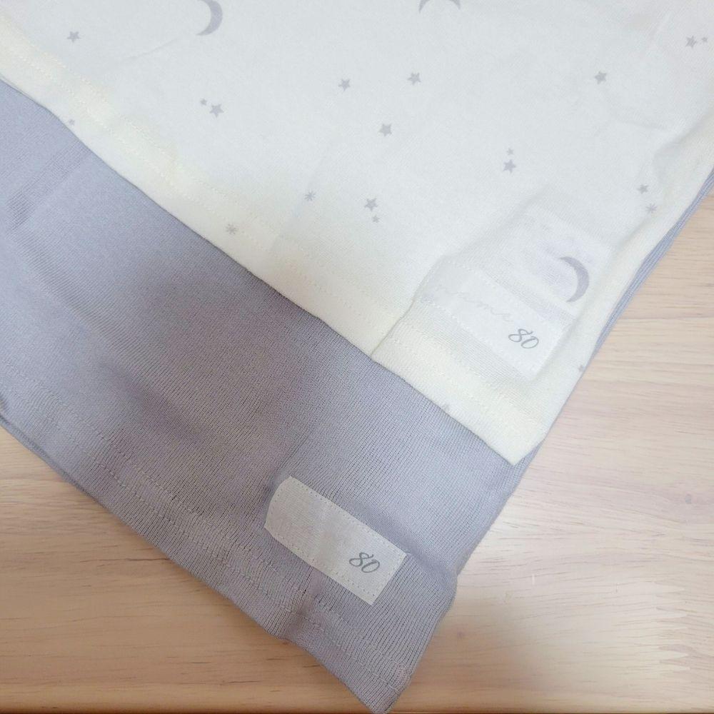 【80cm🍭90cm🍭95cm】日本童裝 通園インナー 短袖上衣 2件組 幼兒園 上學 吸水速乾-細節圖6