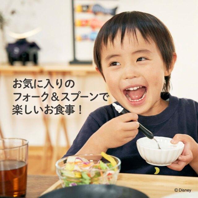 【附發票🍭】日本製造🔴Edison Disney迪士尼米奇/米妮叉匙組 學習餐具 鋸齒叉 握把 1.5歲以上適-細節圖6