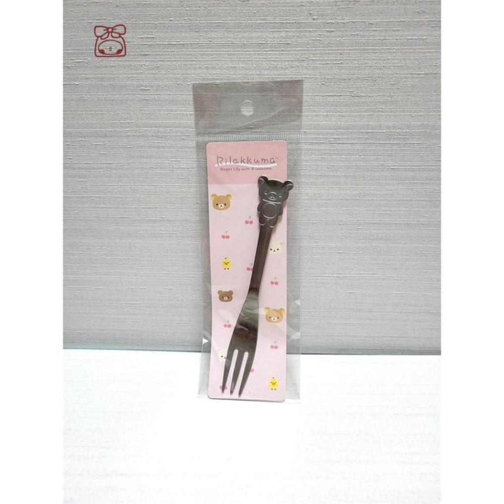 【附發票🍭】日本製🔴拉拉熊 Rilakkuma 不鏽鋼 不銹鋼 湯匙/叉子 S 2選1 餐具-細節圖4