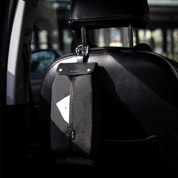 點子包【icleaxbag】質感萬用吊掛面紙套/衛生紙盒 防水 露營 車用面紙套 台灣製造-細節圖5