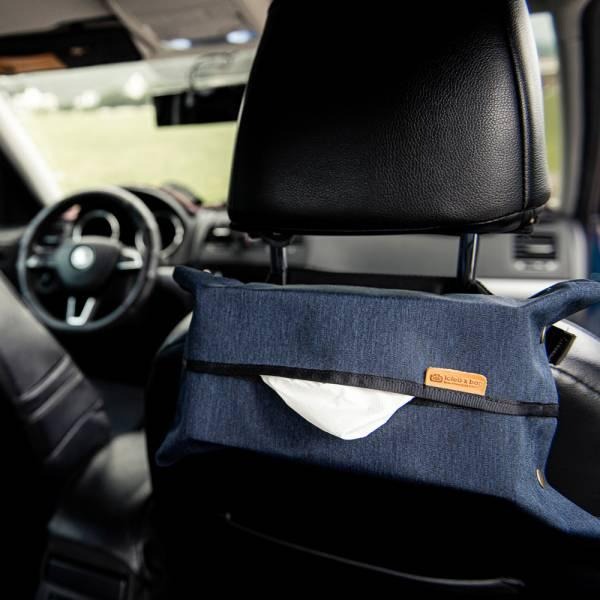點子包【icleaxbag】車載三用面紙套 面紙盒 調節式設計 前後座都能用 台灣製造-細節圖4