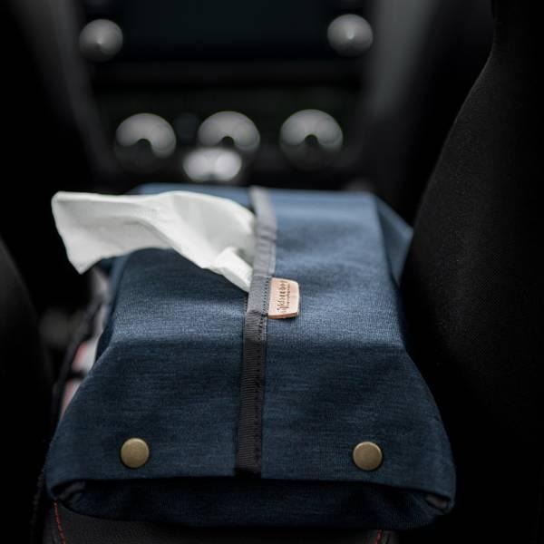 點子包【icleaxbag】車載三用面紙套 面紙盒 調節式設計 前後座都能用 台灣製造-細節圖8