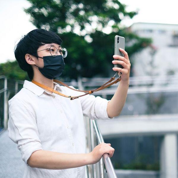 點子包【icleaxbag】真皮手機背帶  手機背帶掛繩組 手機掛繩 手機背帶 台灣製造-細節圖5