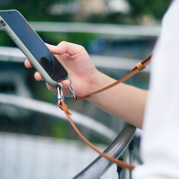 點子包【icleaxbag】真皮手機背帶  手機背帶掛繩組 手機掛繩 手機背帶 台灣製造-細節圖9