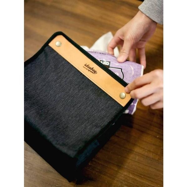 點子包【icleaxbag】桌上型面紙套 面紙盒 防潑水 居家餐廳擺設 台灣製造-細節圖2