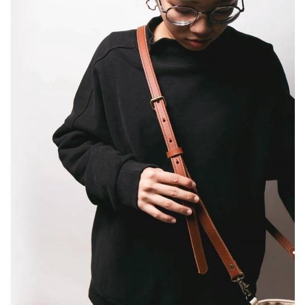 點子包【icleaxbag】1cm/2cm頭層牛皮背帶 包包背帶 質感提升 百搭任何包款 台灣製造-細節圖4