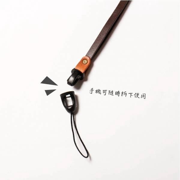 點子包【icleaxbag】牛皮手機掛繩 不怕流汗染色 感應更快速 台灣製造-細節圖5