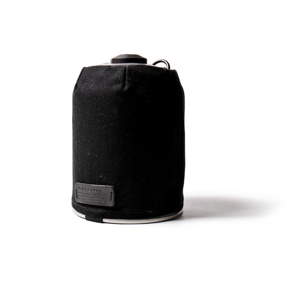 點子包【icleaxbag】高山瓦斯罐套  墨黑色  露營  登山 瓦斯套 台灣製造-細節圖5
