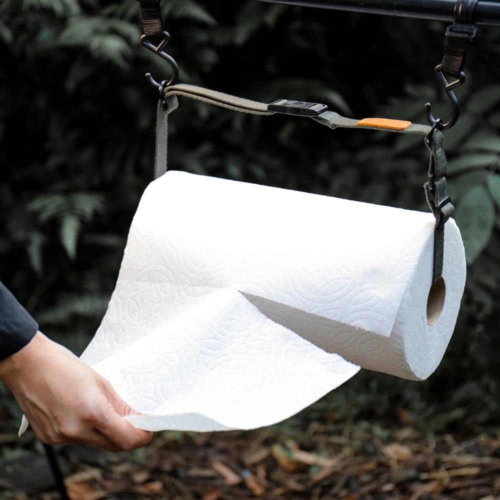 點子包【icleaxbag】戶外餐巾紙捲掛帶 露營  野餐 廚房 收納 台灣製造-細節圖5