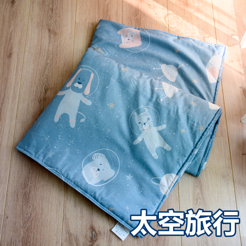【MIT兒童涼被天絲】抑菌抑蟎 3M吸濕排汗涼感天絲 雙面印花/嬰兒涼被/幼稚園涼被/幼稚園涼被110*130cm-細節圖8