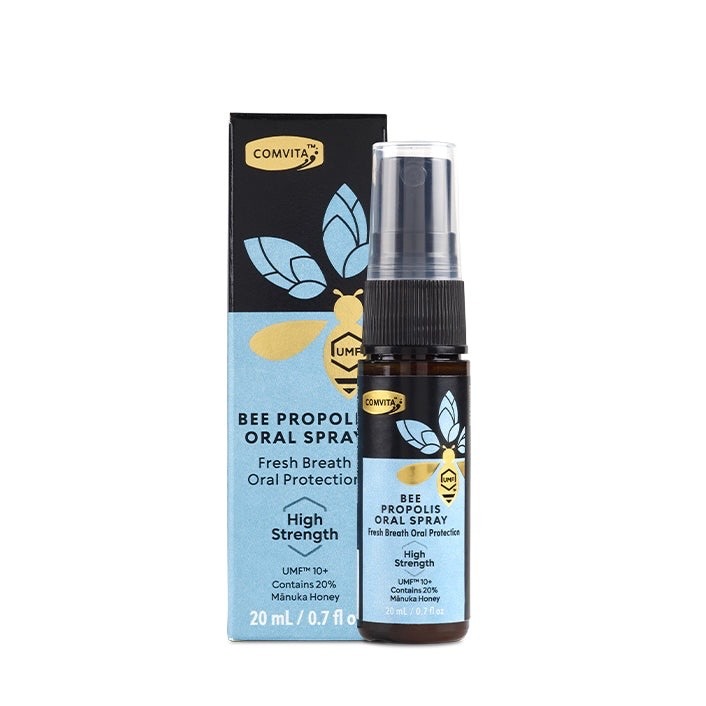 【原廠經銷現貨】紐西蘭Comvita 無酒精蜂膠噴劑( 加強/標準型 )20ml-規格圖4