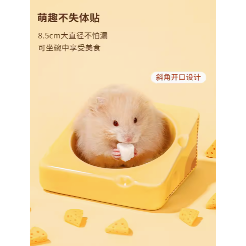 【預購】卡諾 芝吱食盆/倉鼠食盆/食碗/陶瓷碗-細節圖2
