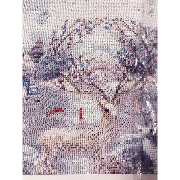 💕2days國際美妝精品💕💎（含運開發票）自行錶框（已完成圖案）客廳簡約麋鹿九魚圖十字繡新款5D鑽石繡大幅100*40-細節圖2