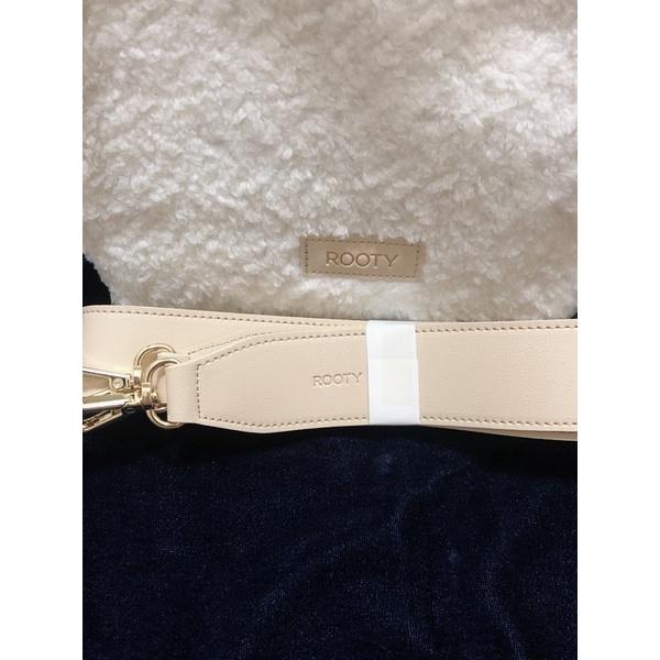 ⚜️2days國際美妝精品⚜️韓國🇰🇷平價精品包Rooty 泰迪毛手提側背包肩揹包-細節圖4