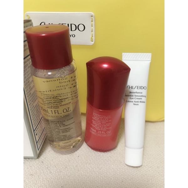 ❤️💕德耀商行台灣出貨 SHISEIDO 新豔陽 防曬乳 SPF42 小紅瓶 眼霜 化妝水 套組-細節圖5