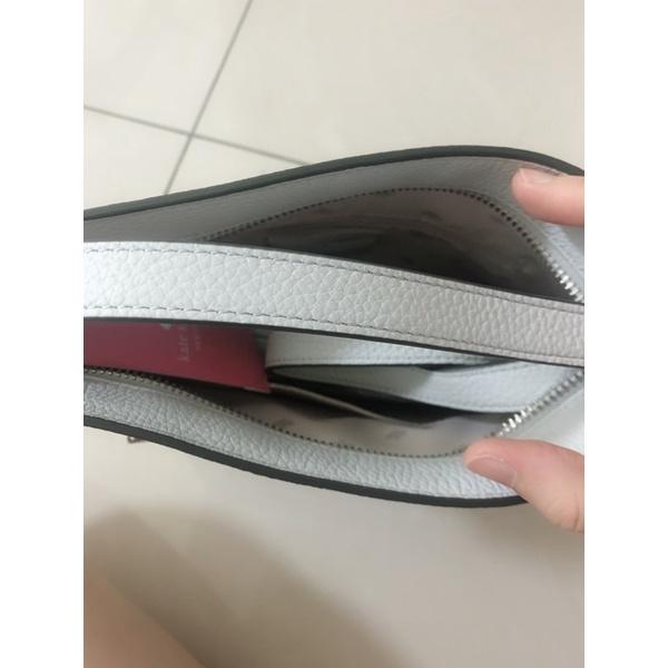 ❤️2days 國際美妝精品❤️現貨開發票可分期可刷卡🇺🇸Kate spade ♠️ KS 梯形方包  手提 斜背包-細節圖3