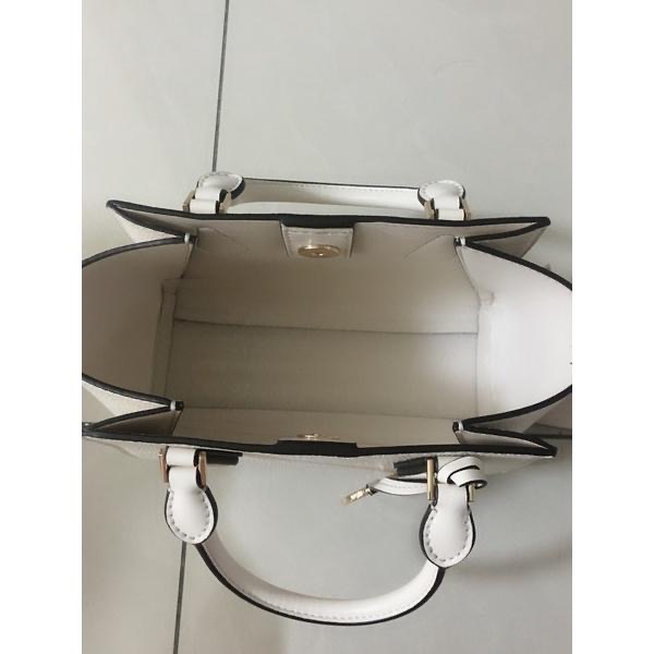 💕德耀商行❤️現貨正品Michael Kors防刮頭層牛皮黛妃包 兩用包 肩背包 手提包-細節圖4