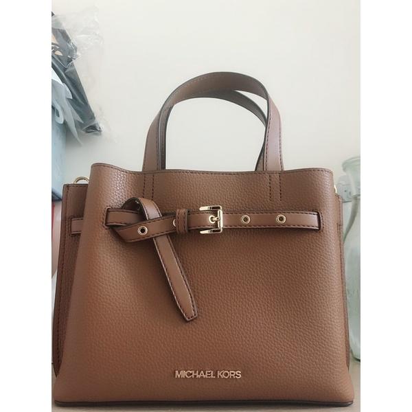 ❤️2days 國際美妝精品❤️現貨開發票可分期🇺🇸Michael kors♠️ MK梯形方包 黛妃包 手提 斜背包-細節圖3