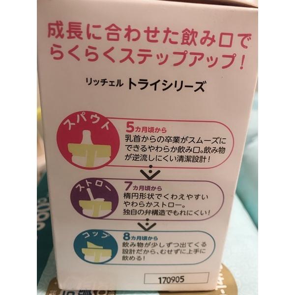 ⚜️2days國際美妝精品⚜️日本 Richell CP值高薇拉兔鴨嘴式初階練習使用五個月以上(200ml)-細節圖8