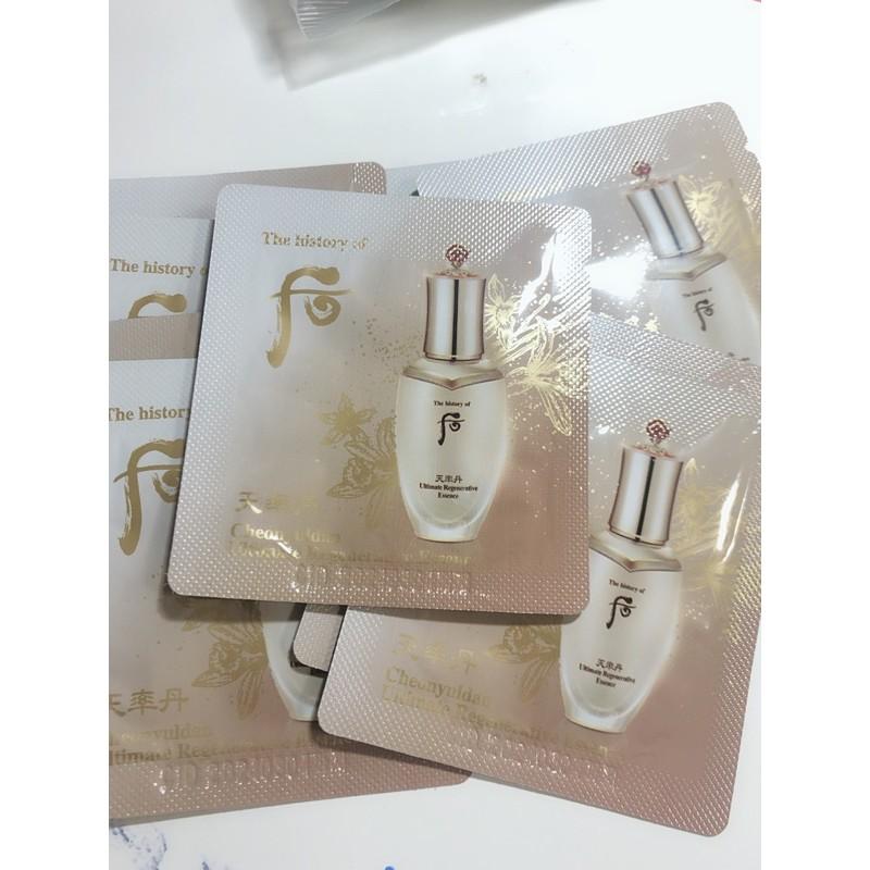 ⚜️2days國際美妝精品⚜️（免運加開發票含稅）新品WHOO 后 天率丹 完美奇蹟皇后精華 1ml 現貨 期限2024-細節圖3