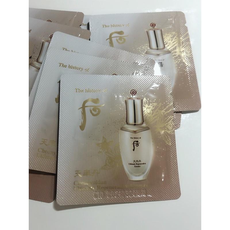 ⚜️2days國際美妝精品⚜️（免運加開發票含稅）新品WHOO 后 天率丹 完美奇蹟皇后精華 1ml 現貨 期限2024-細節圖4