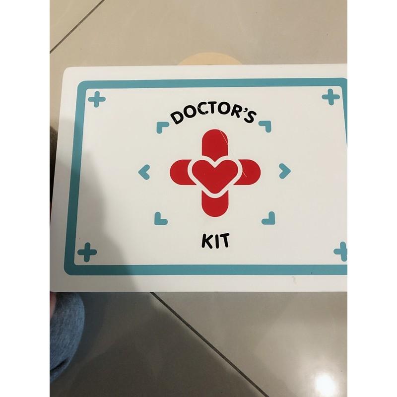 kikimmy 木製醫生👩‍⚕️玩具組 角色扮演-細節圖3