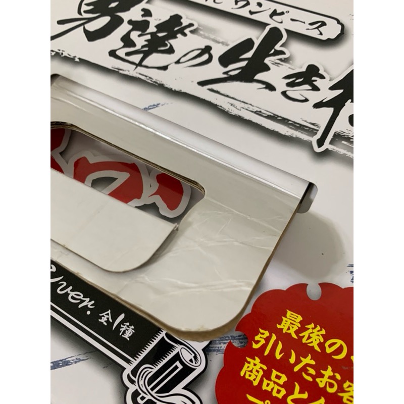 日版 海賊王 航海王 一番賞 男達の生き様  男人們的生存方式 最後賞 羅羅亞 索隆 30cm onepiece-細節圖7