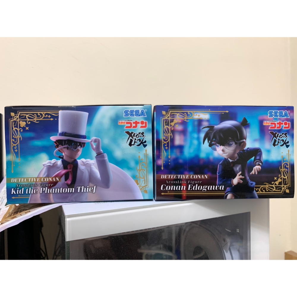 【大宇玩具】全新 現貨 代理版 SEGA 名探偵柯南 Xross Link 怪盜 基德 柯南 合售 公仔 工藤 新一-細節圖2