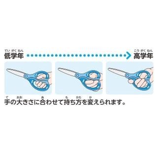 [MBB🇯🇵現貨附發票]日本 KOKUYO AIRO FIT 空氣彈力兒童剪刀  左手用 右手用 學童剪刀-細節圖5