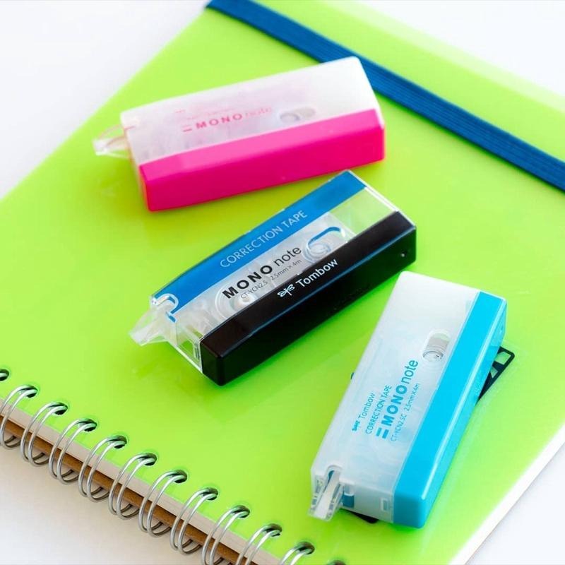 [MBB🇯🇵現貨附發票]日本蜻蜓牌TOMBOW MONO note 修正帶 細部修正 立可帶 2.5mm 極細修正帶-細節圖3