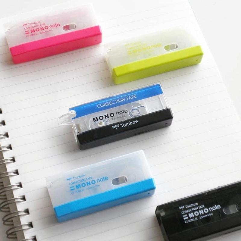 [MBB🇯🇵現貨附發票]日本蜻蜓牌TOMBOW MONO note 修正帶 細部修正 立可帶 2.5mm 極細修正帶-細節圖7