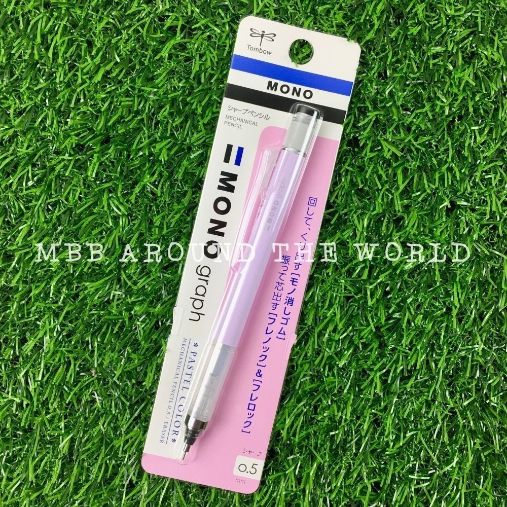[MBB🇯🇵現貨附發票]日本Tombow蜻蜓 MONO Graph 粉彩0.5自動鉛筆 自動筆 文具控必備 搖搖筆-規格圖6