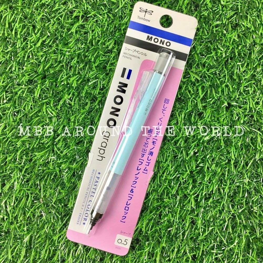 [MBB🇯🇵現貨附發票]日本Tombow蜻蜓 MONO Graph 粉彩0.5自動鉛筆 自動筆 文具控必備 搖搖筆-規格圖6