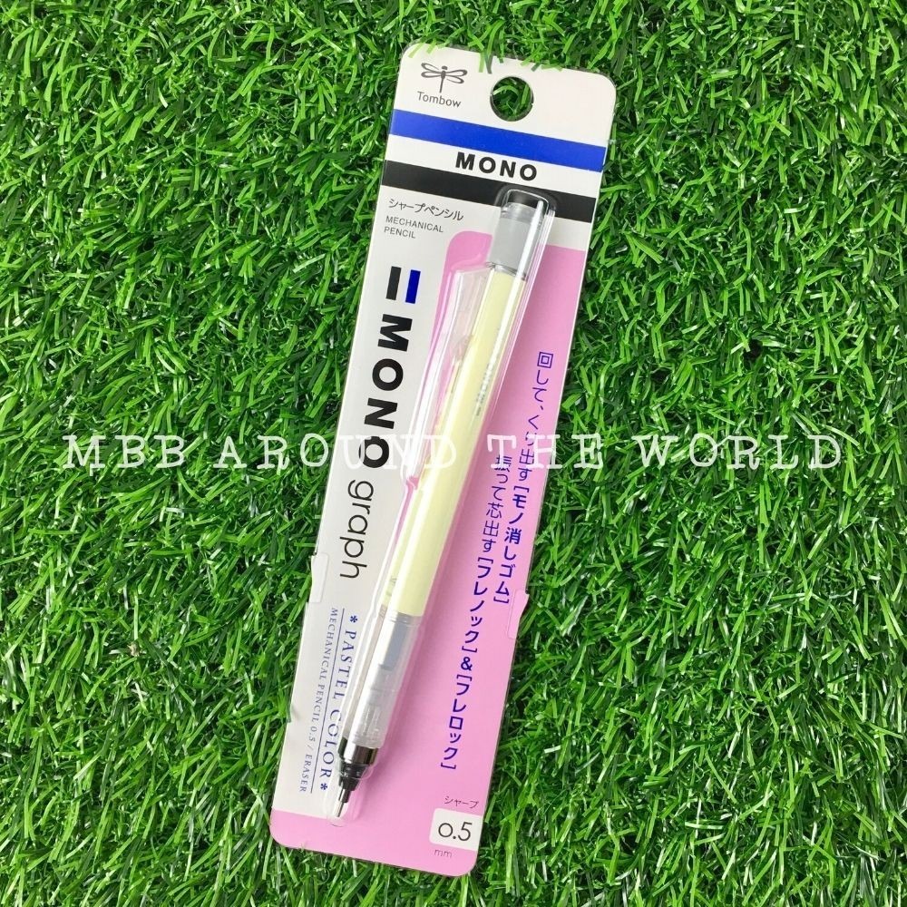 [MBB🇯🇵現貨附發票]日本Tombow蜻蜓 MONO Graph 粉彩0.5自動鉛筆 自動筆 文具控必備 搖搖筆-規格圖6