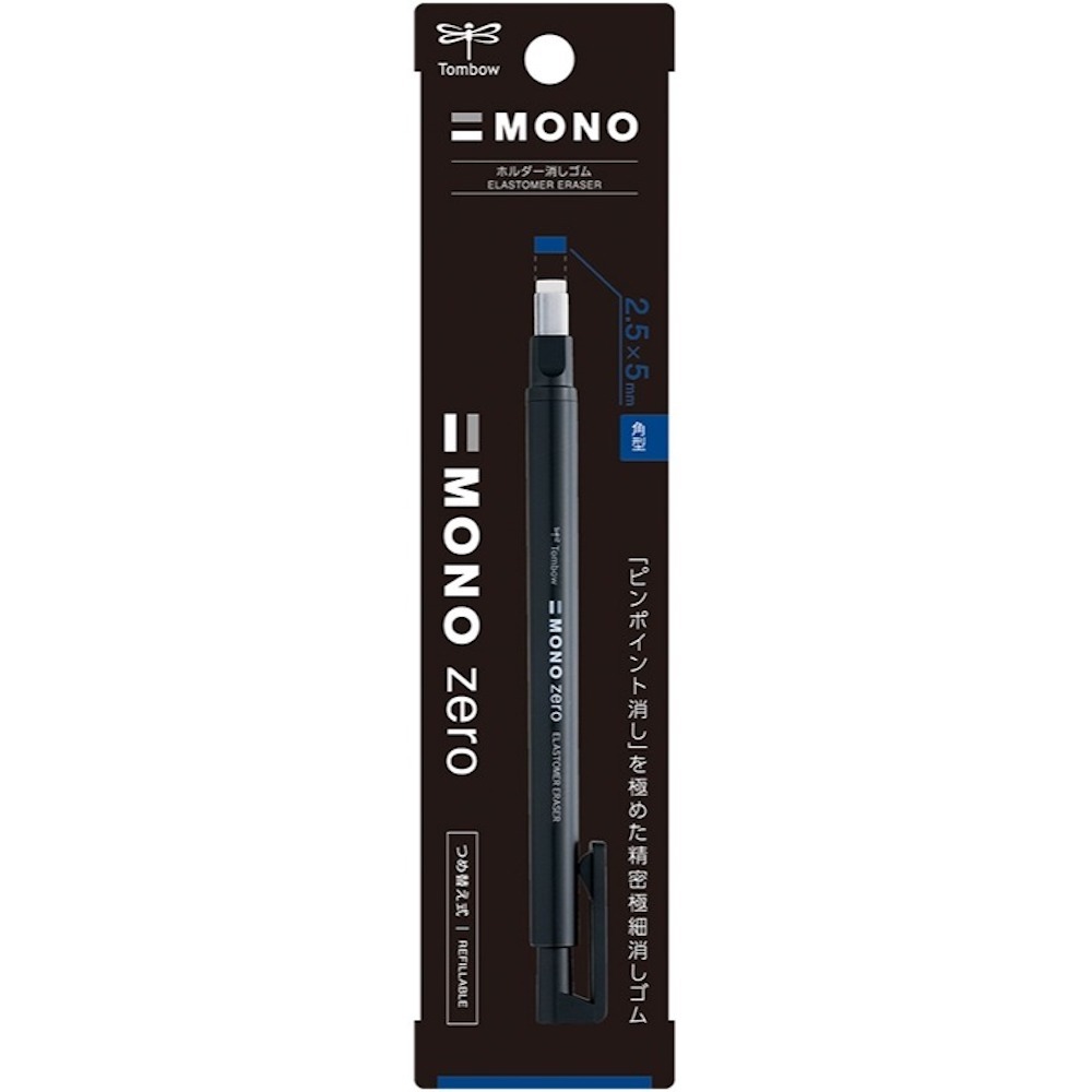 [MBB🇯🇵現貨附發票]日本Tombow蜻蜓牌MONO ZERO細字橡皮擦筆（角型/丸型）極細  細字筆型橡皮擦-規格圖8