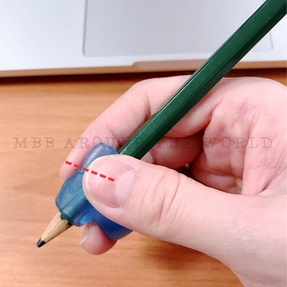 [MBB🇯🇵現貨附發票]日本Tombow蜻蜓牌Yo-i 友兒兒童學習握筆器 握筆套 握筆姿勢輔助-細節圖7