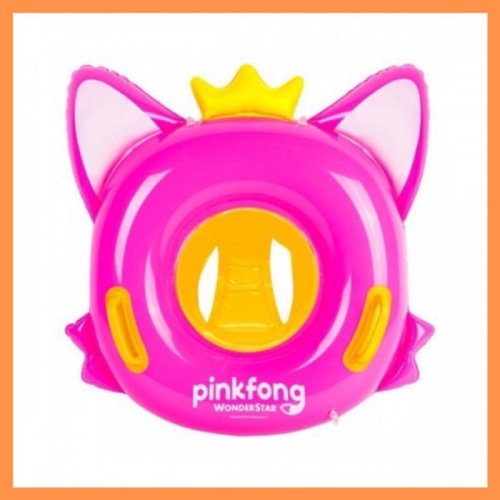 [MBB🇰🇷現貨附發票]韓國 碰碰狐 造型坐式泳圈 坐圈 游泳圈 充氣泳圈 Pinkfong