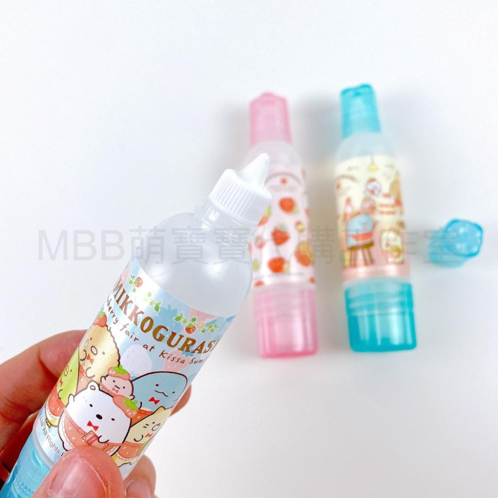 [MBB🇹🇼現貨附發票]台灣製 角落生物 雙頭膠水 角落小夥伴 兒童文具 勞作 醬糊 草莓系列-細節圖7