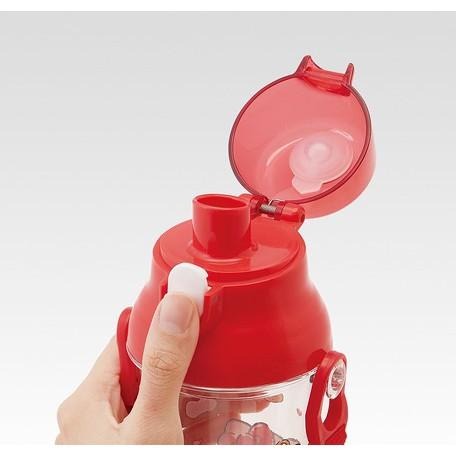 [MBB🇯🇵現貨附發票]日本Skater KITTY 透明直飲水壺 480ml PSB5TR HELLO KITTY-細節圖5