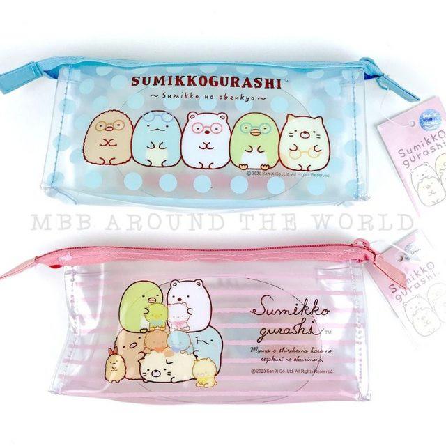 [MBB🇹🇼現貨附發票]台灣 角落生物 透明三角筆袋A 角落小夥伴 鉛筆盒 收納袋 立體筆袋 SGCA62-細節圖2