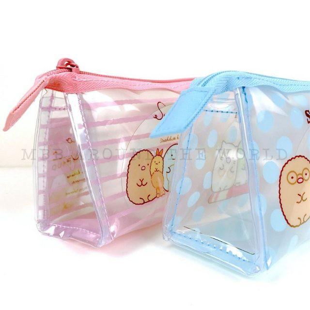 [MBB🇹🇼現貨附發票]台灣 角落生物 透明三角筆袋A 角落小夥伴 鉛筆盒 收納袋 立體筆袋 SGCA62-細節圖3