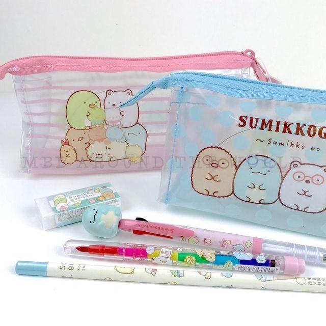 [MBB🇹🇼現貨附發票]台灣 角落生物 透明三角筆袋A 角落小夥伴 鉛筆盒 收納袋 立體筆袋 SGCA62-細節圖4